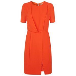 Whistles Bloomingdales Medina Faux Wrap Dress US 2 UK 6